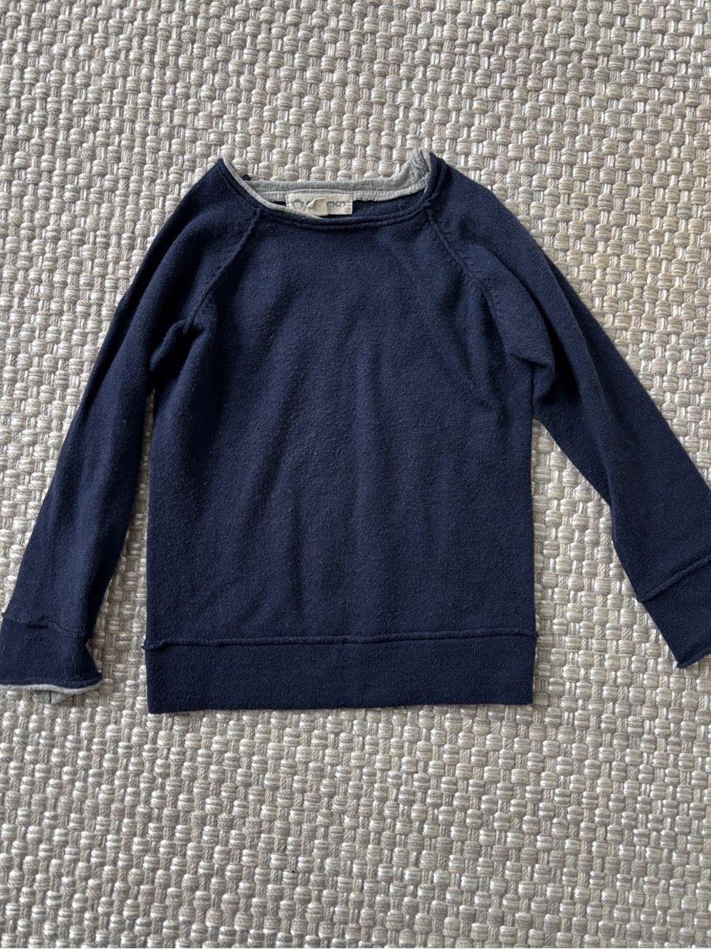 Appaman Navy Blue Crewneck Sweater